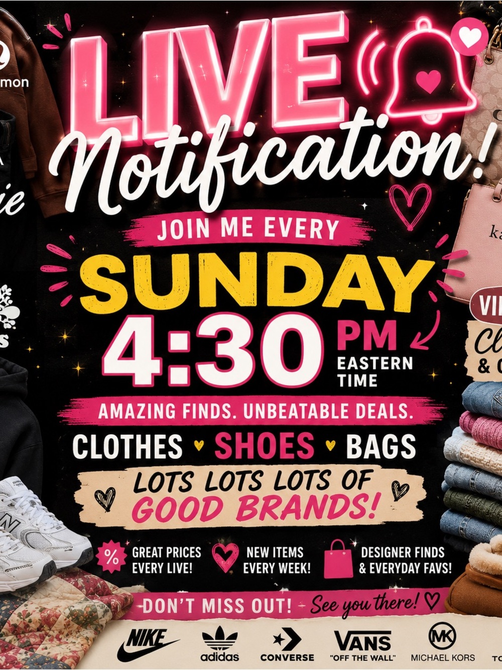 🚨PLEASE LIKE OUR LIVE NOTIFICATION 🎬sunday 4:30pm ish EST. 🇨🇦🚨